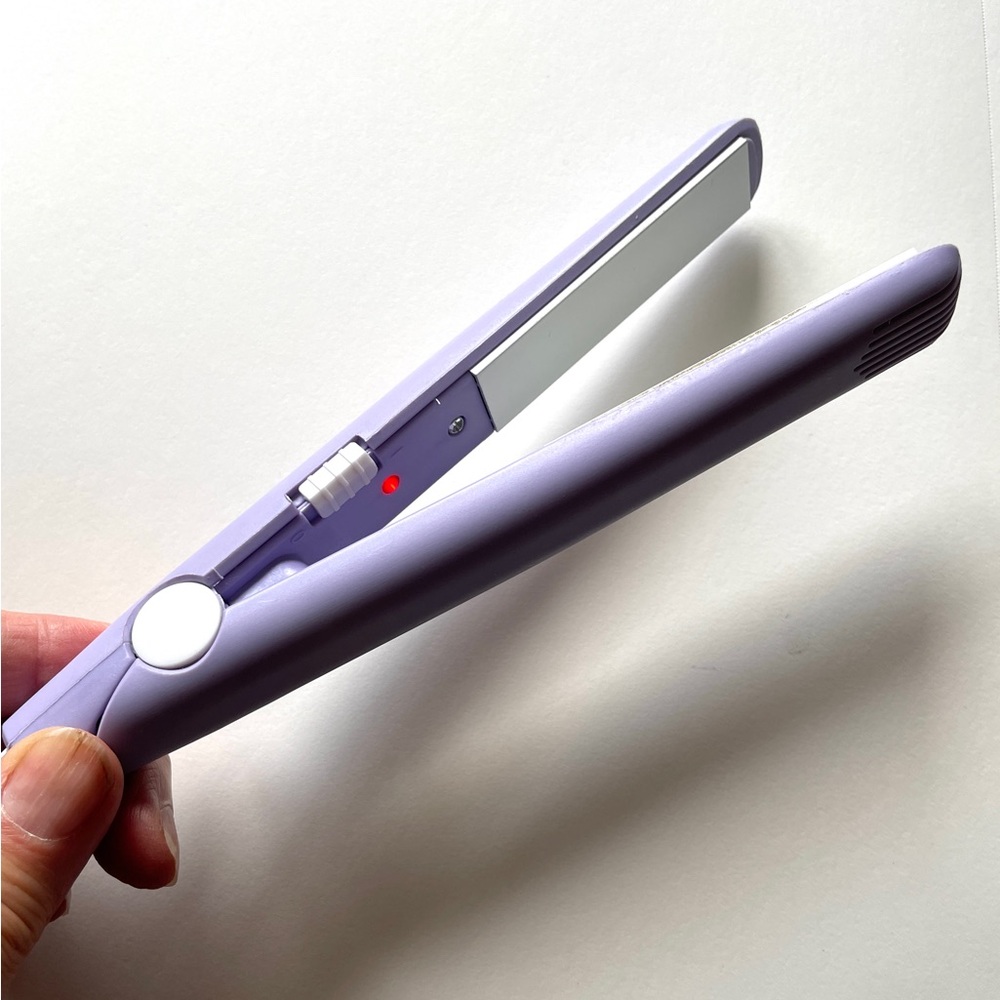 COPY - Cute mini hair straightener mini flat iron curler travel size